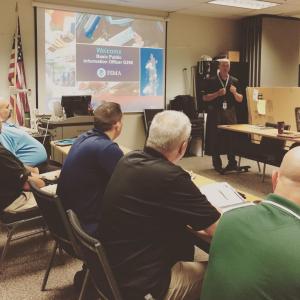 Bob Z kicking off today's Ohio EMA Basic PIO course.