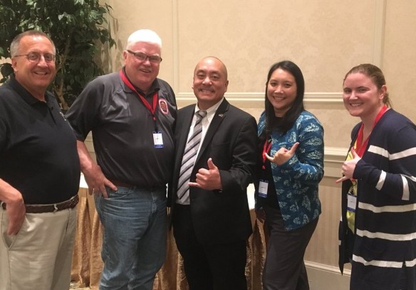 The PIO Voltron! (From L to R): Pringer, Brady, Sur, Brindisi, and Allen.